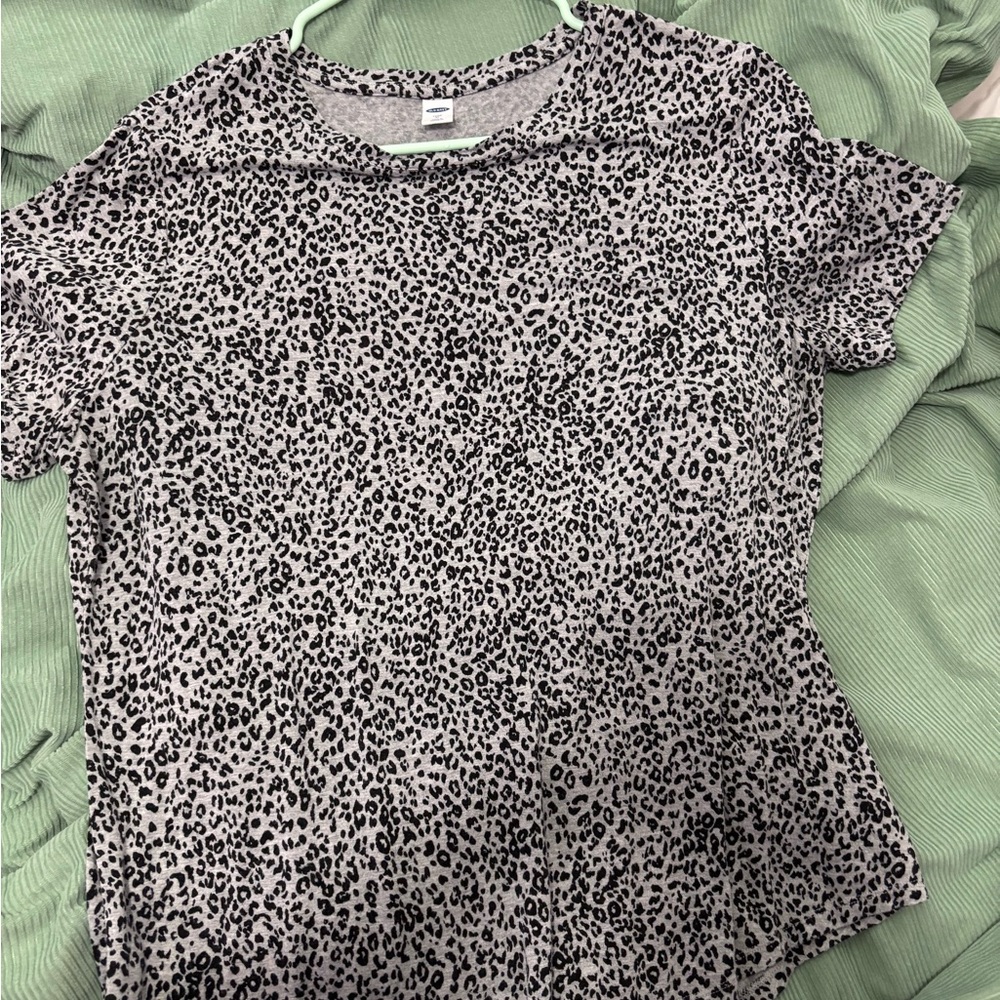 Leopard Print Women's Top
